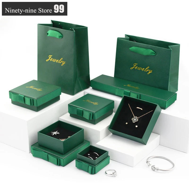 Wholesale China Earring Display Ring Pendant Bracelet Necklace Bracelet watch jewelry boxes and packaging Customize