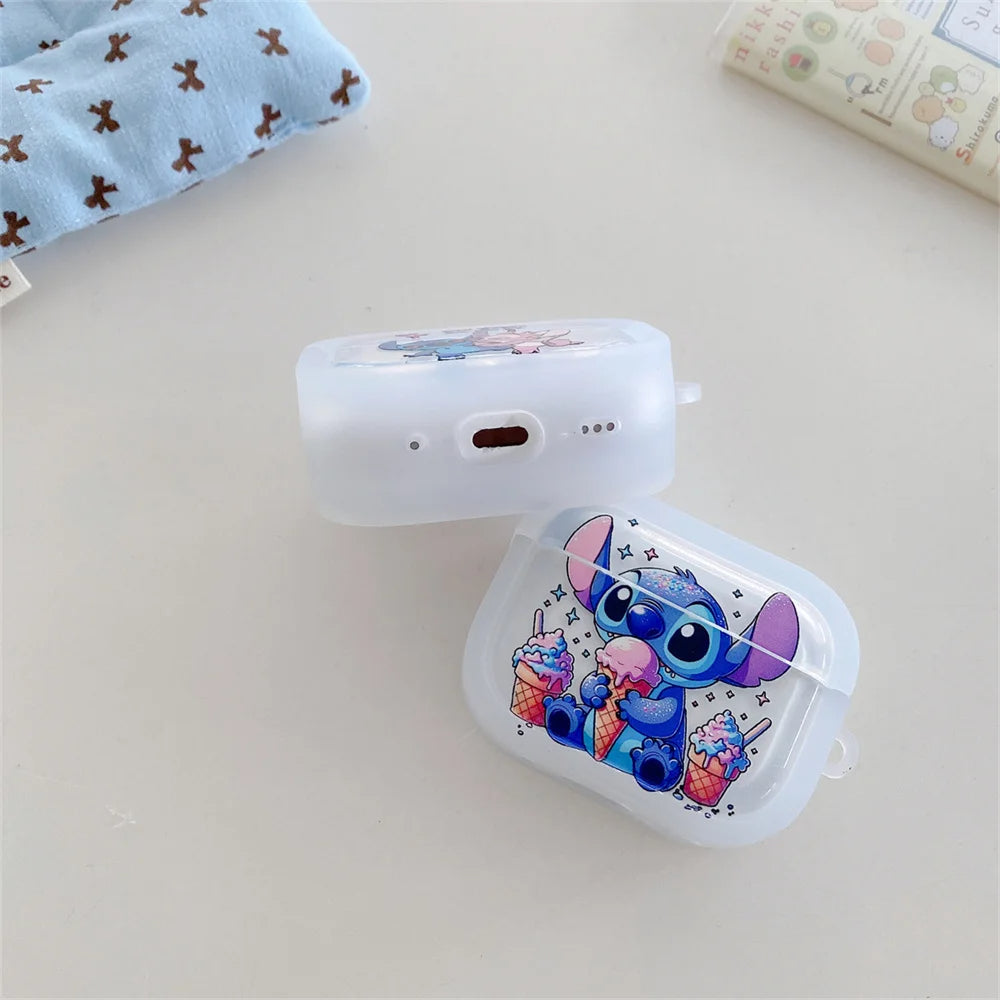 Pearl Bracelet Stitch Earphone Case For iPhone for Apple AirPods 4 1 2 3 Pro 2 2021 Wireless Bluetooth Protector Headset Cover